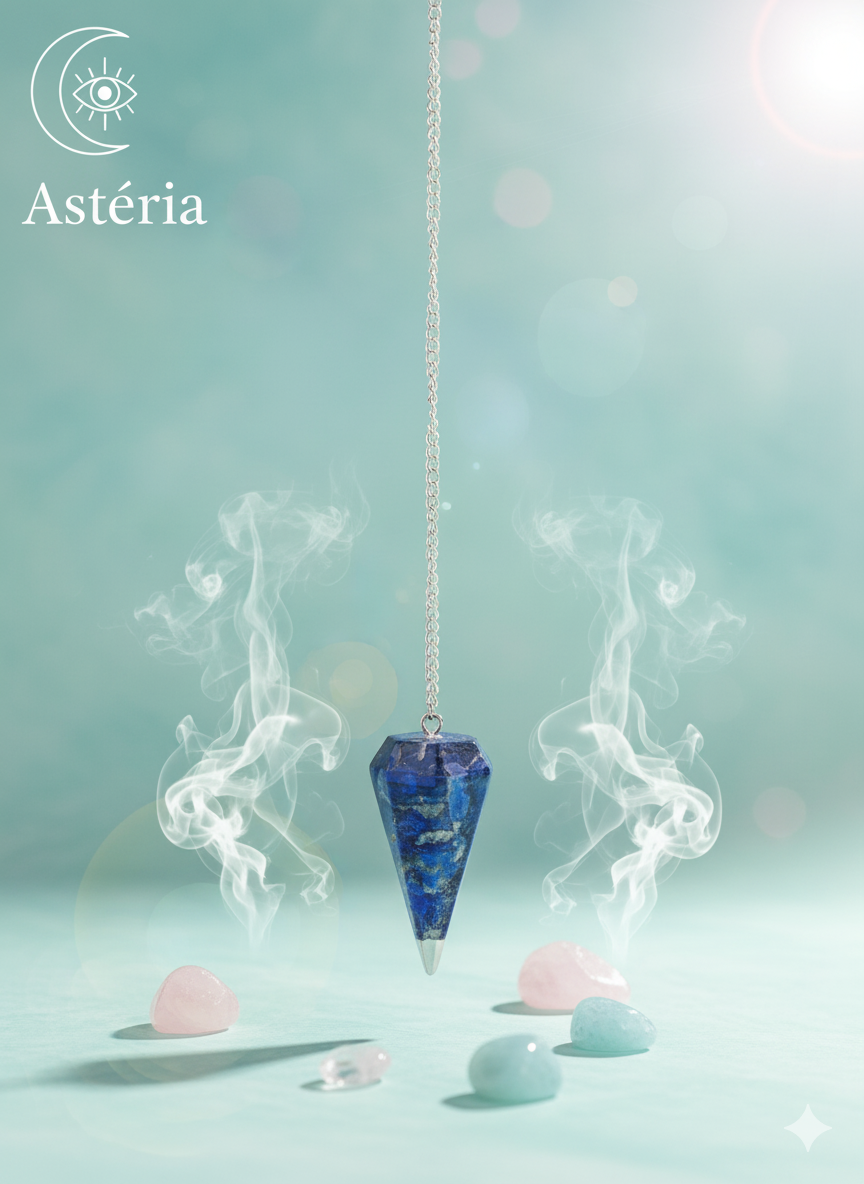 Pendule en Lapis-Lazuli – Intuition & Sagesse