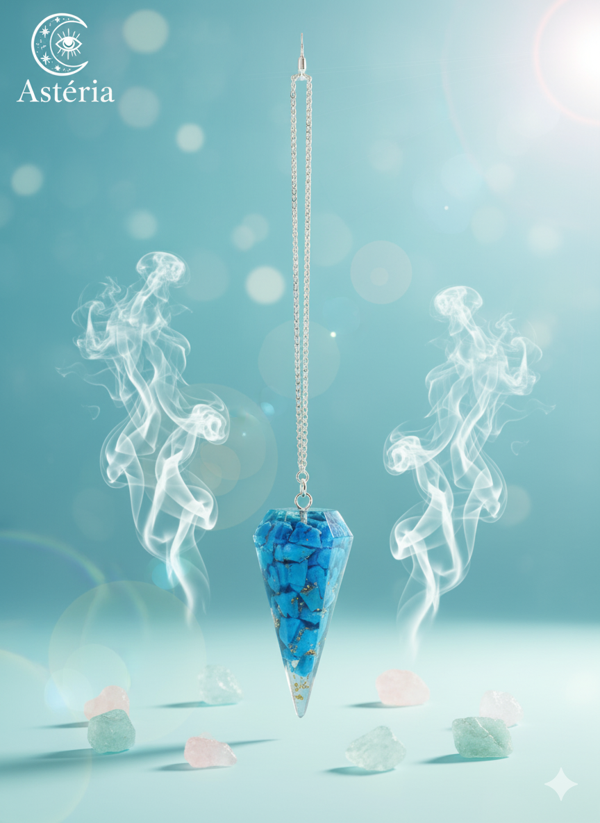 Pendule en Turquoise – Protection & Harmonie